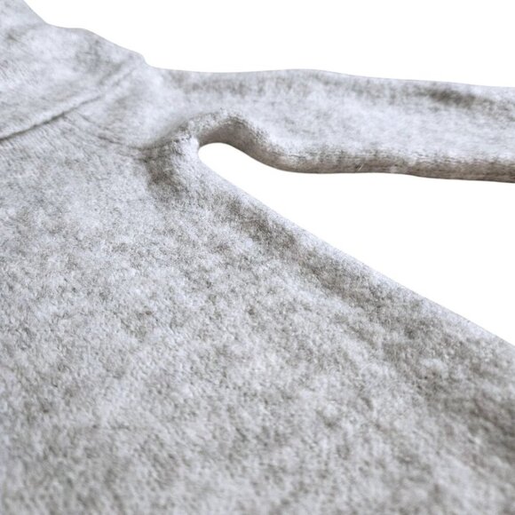 WMN Grey Cowl Neck Sweater Tunic SM Oversized Airy Coastal Grandma - Picture 6 of 10